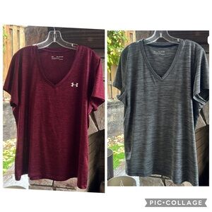 Lot of Two Hurley Loose V Neck Short Sleeved xxl